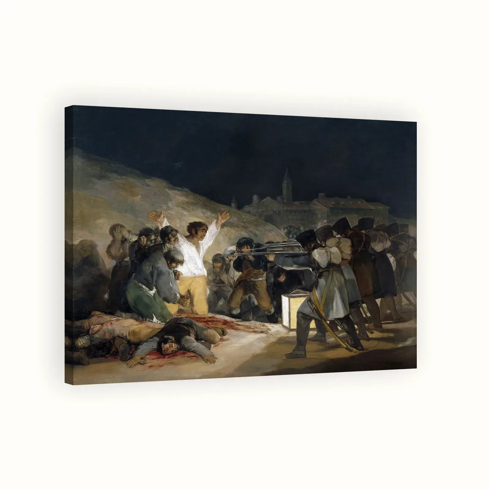 The Third of May 1808 by Francisco Goya, 1814: Stretched canvas
