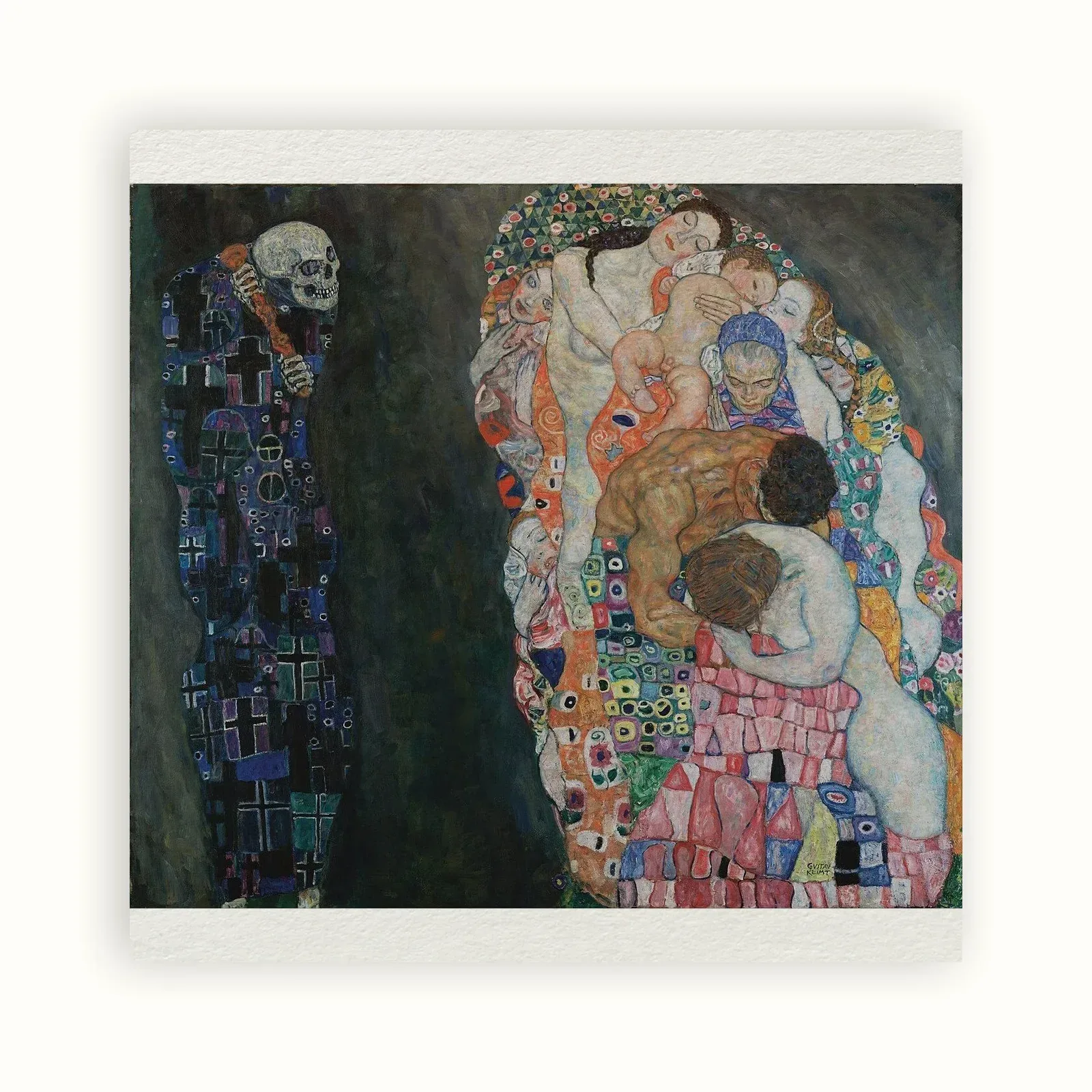 Death and Life by Gustav Klimt, 1910–1915: as a fine art print