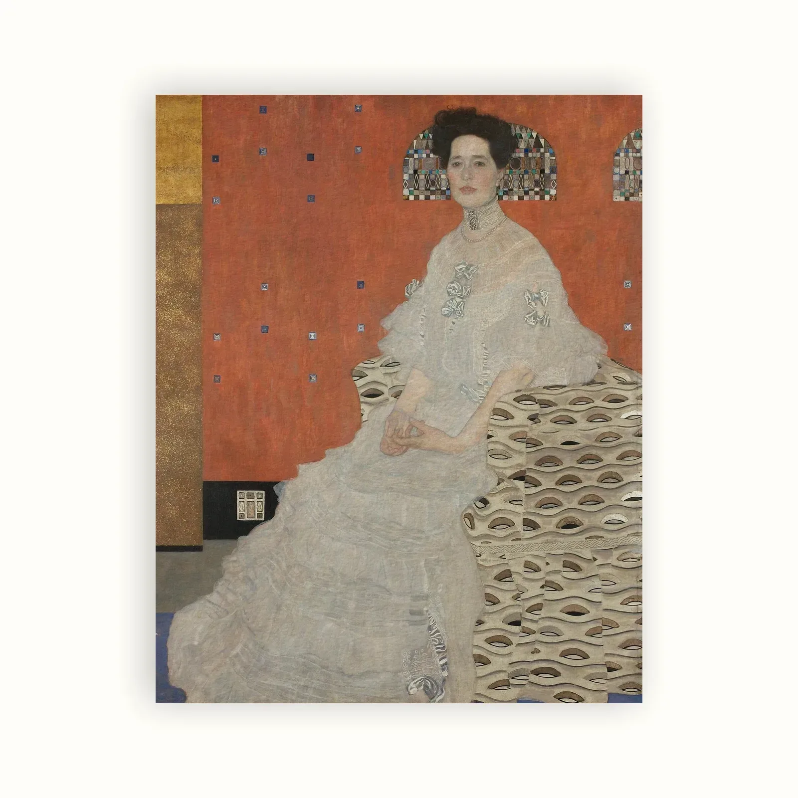 Fritza Riedler by Gustav Klimt, 1906: as a fine art print