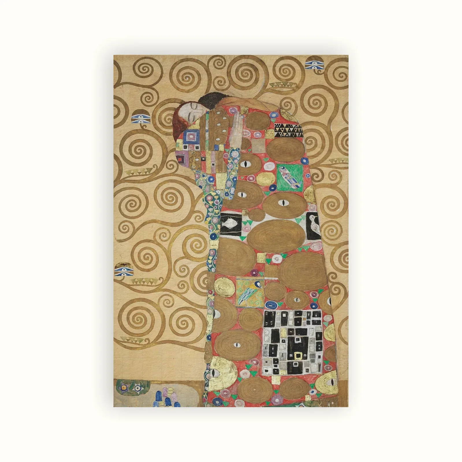 Fulfillment by Gustav Klimt, 1905–1909: as a fine art print