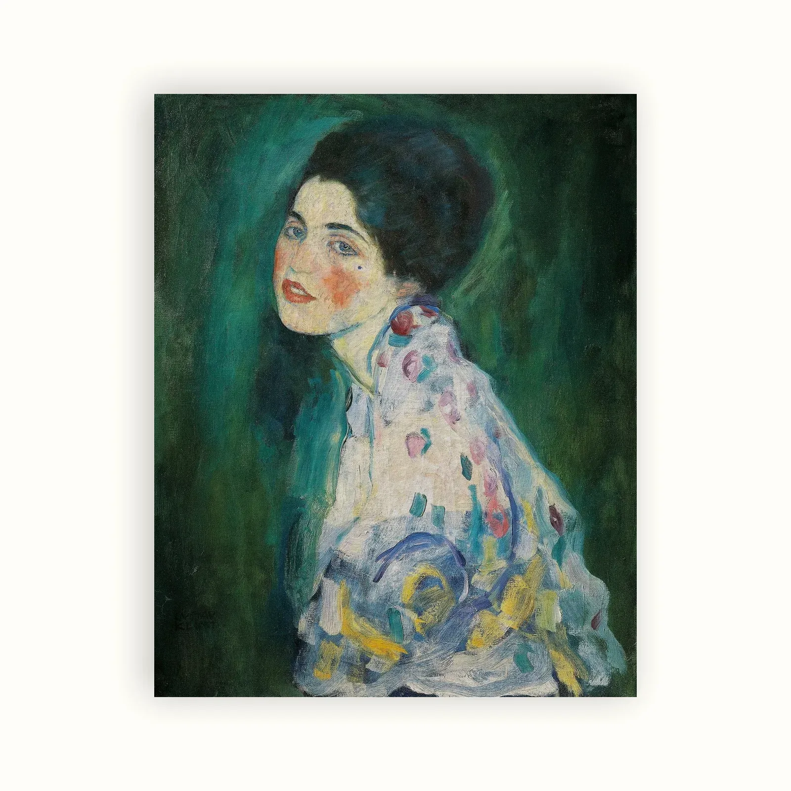 Portrait of a Lady by Gustav Klimt, 1916–1917: as a fine art print
