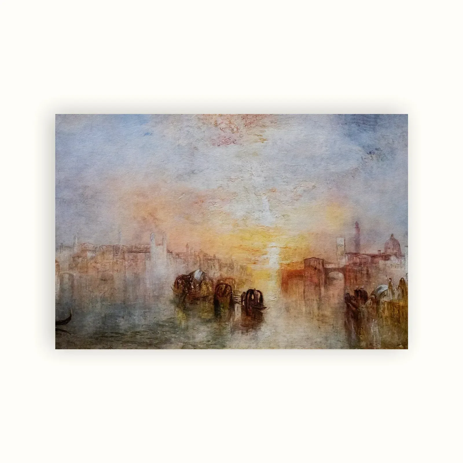 Going to the Ball (San Martino) by J. M. W. Turner, 1846: as a fine art print