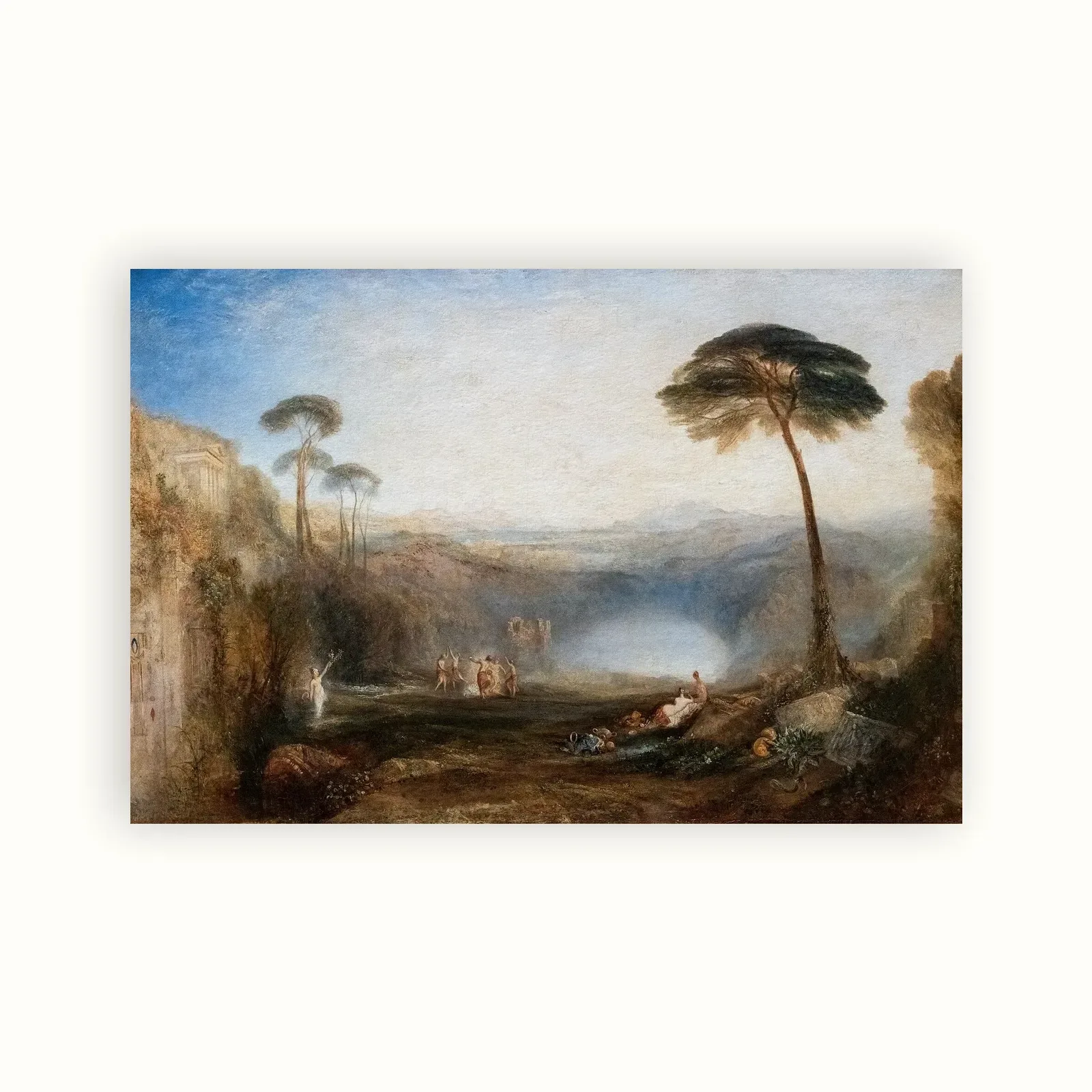 The Golden Bough by J. M. W. Turner, 1834: as a fine art print