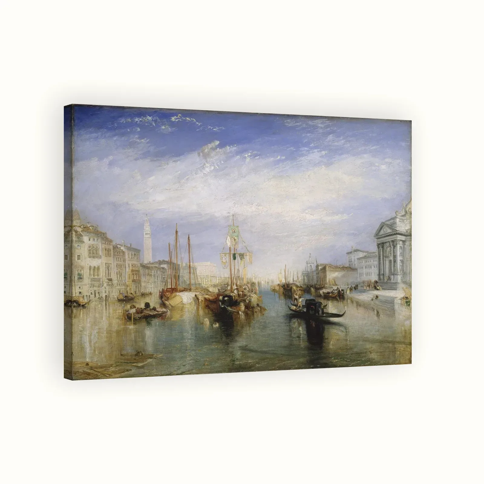 Venice, from the Porch of Madonna della Salute by J. M. W. Turner, 1830s: Stretched canvas