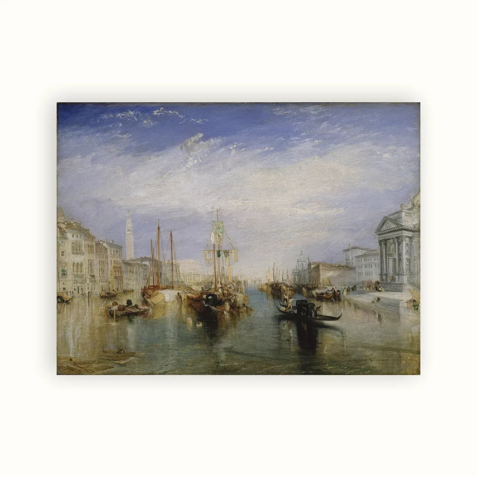 Venice, from the Porch of Madonna della Salute by J. M. W. Turner, 1830s: as a fine art print