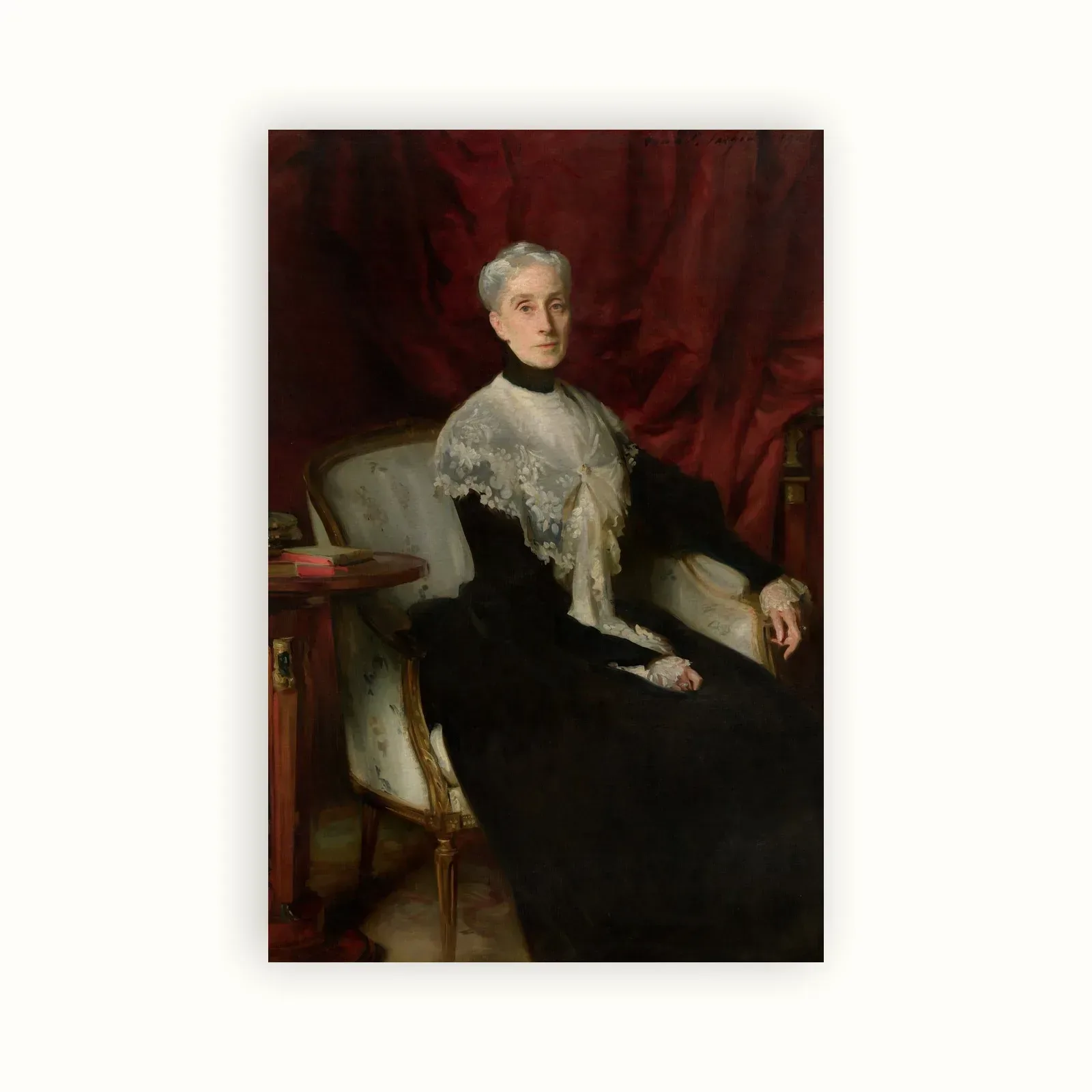 Ellen Peabody Endicott (Mrs. William Crowninshield Endicott) by John Singer Sargent, 1901: as a fine art print