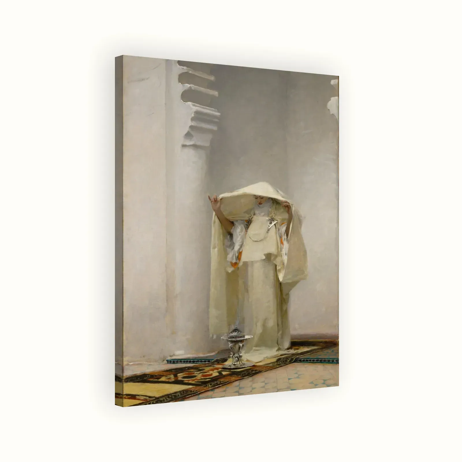 Fumée d'ambre gris (Smoke of Ambergris) by John Singer Sargent, 1880: Stretched canvas