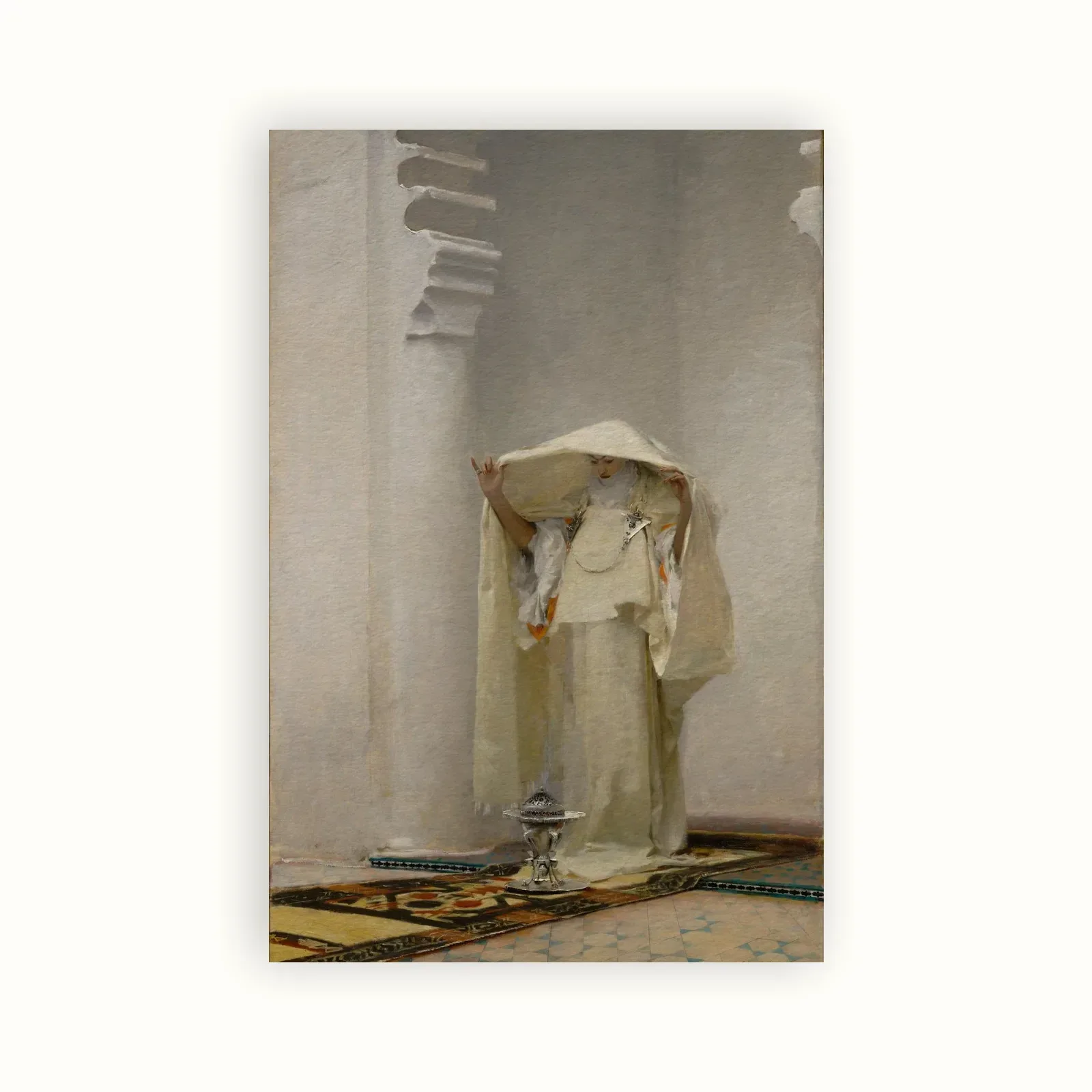Fumée d'ambre gris (Smoke of Ambergris) by John Singer Sargent, 1880: as a fine art print