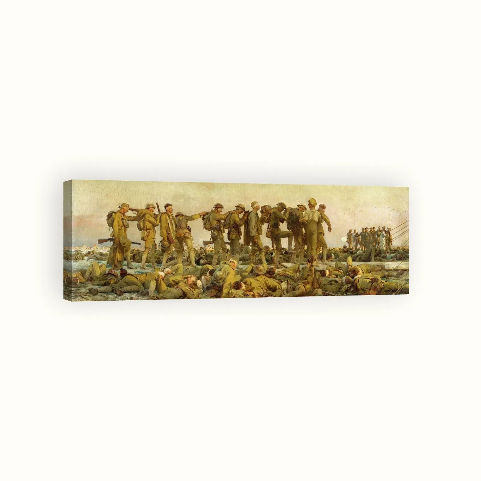 Gassed by John Singer Sargent, 1919: Stretched canvas