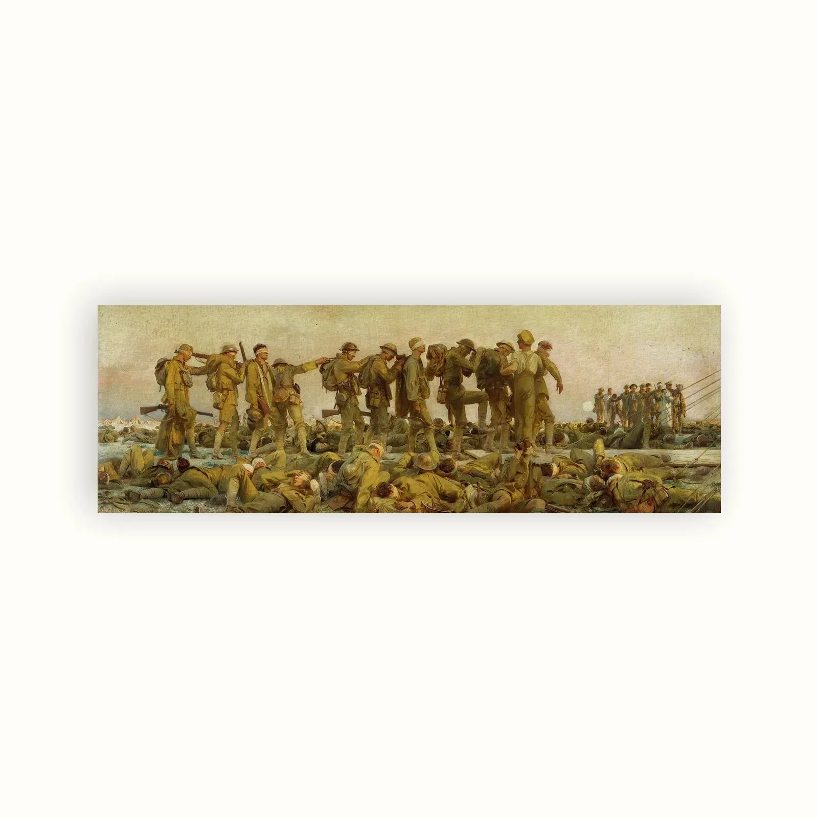 Gassed by John Singer Sargent, 1919: as a fine art print