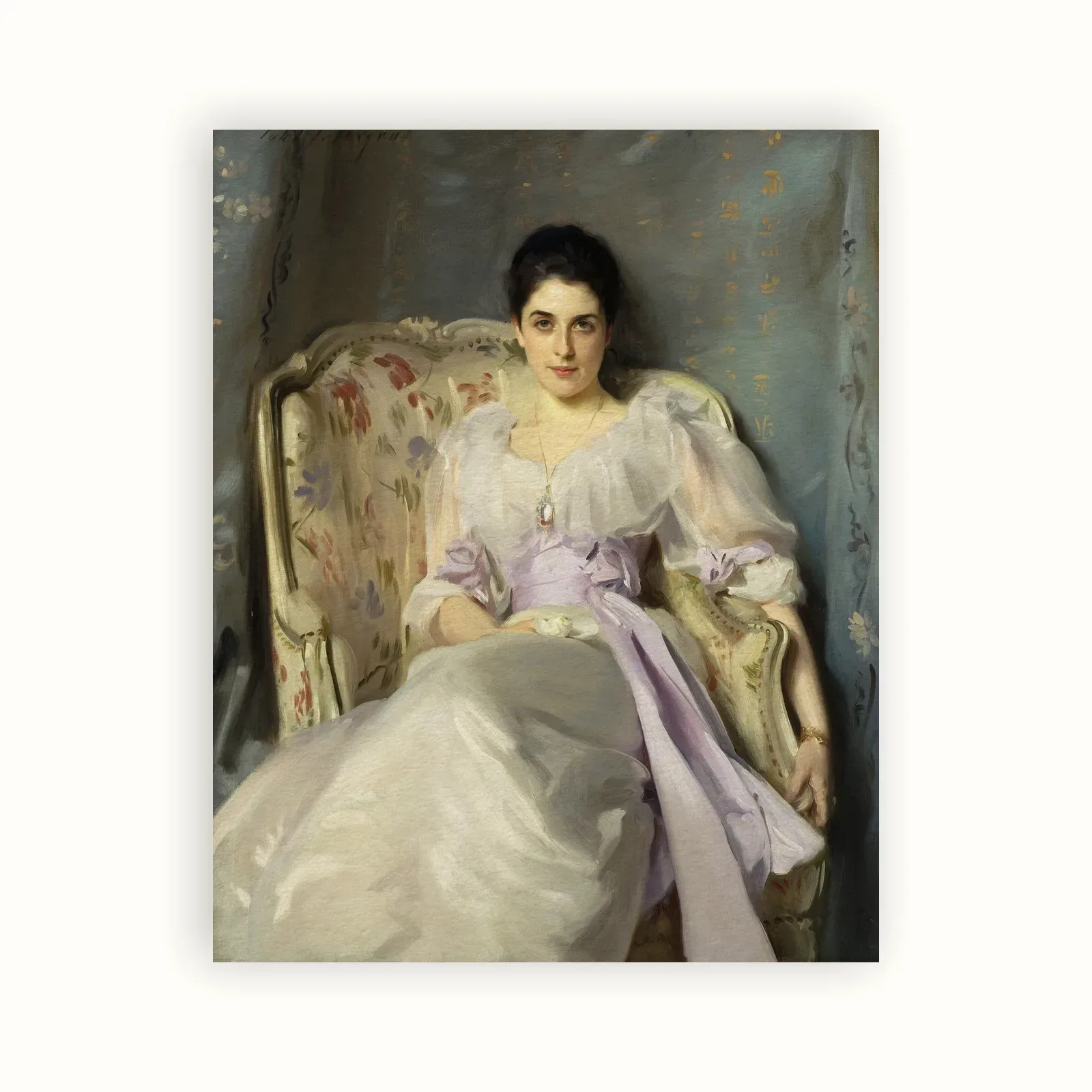 Lady Agnew of Lochnaw by John Singer Sargent, 1892: as a fine art print