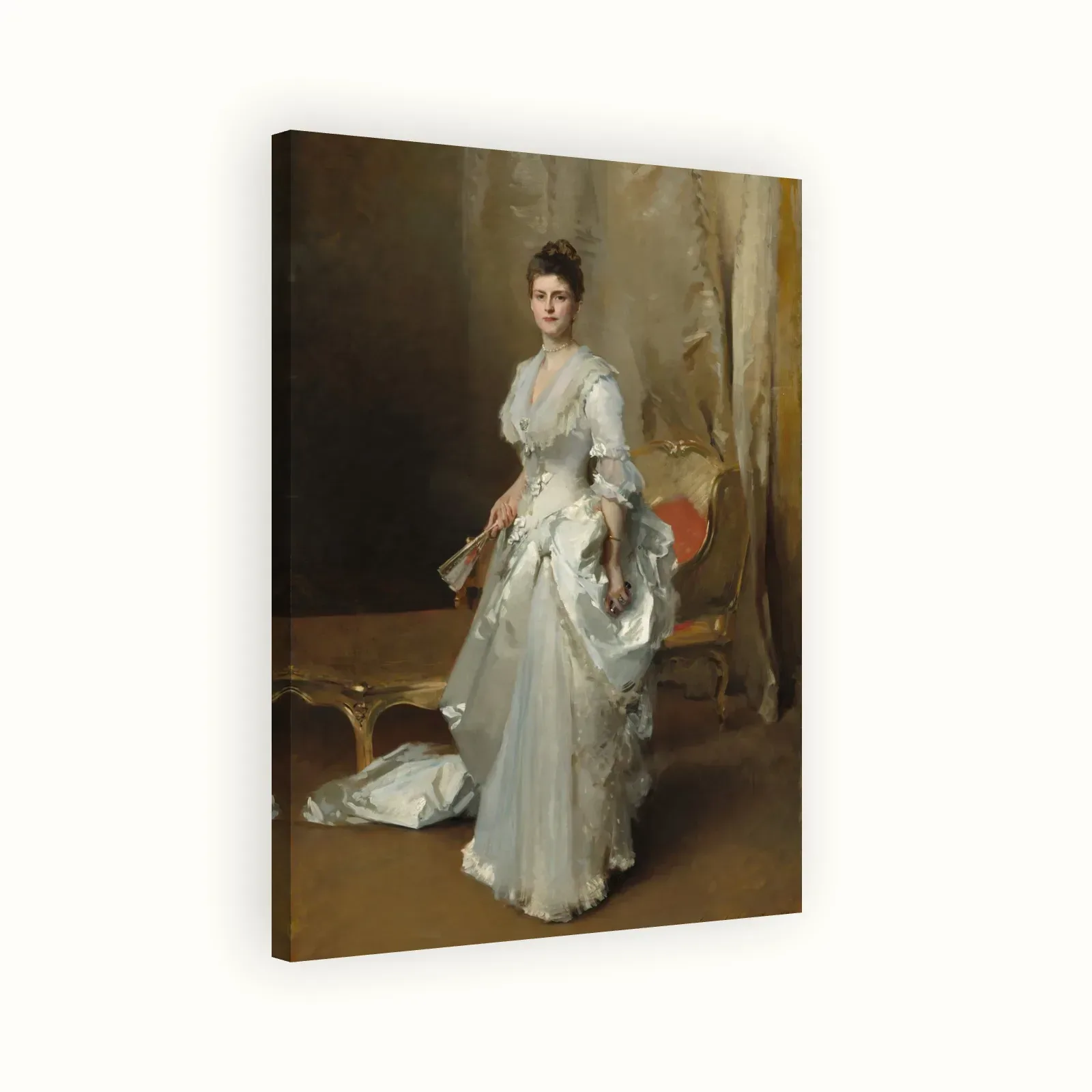 Margaret Stuyvesant Rutherfurd White (Mrs. Henry White) by John Singer Sargent, 1883: Stretched canvas