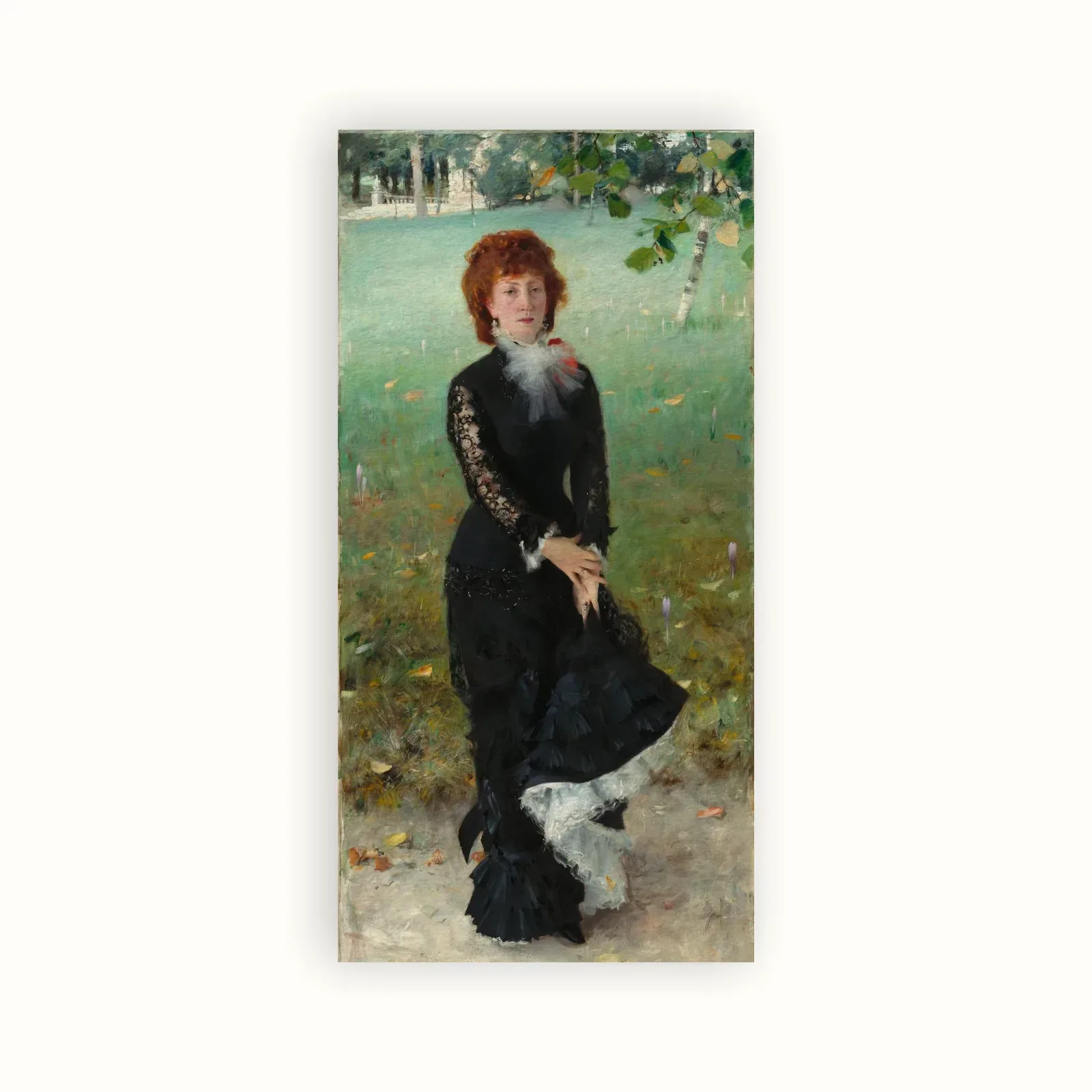 Marie Buloz Pailleron (Madame Édouard Pailleron) by John Singer Sargent, 1879: as a fine art print