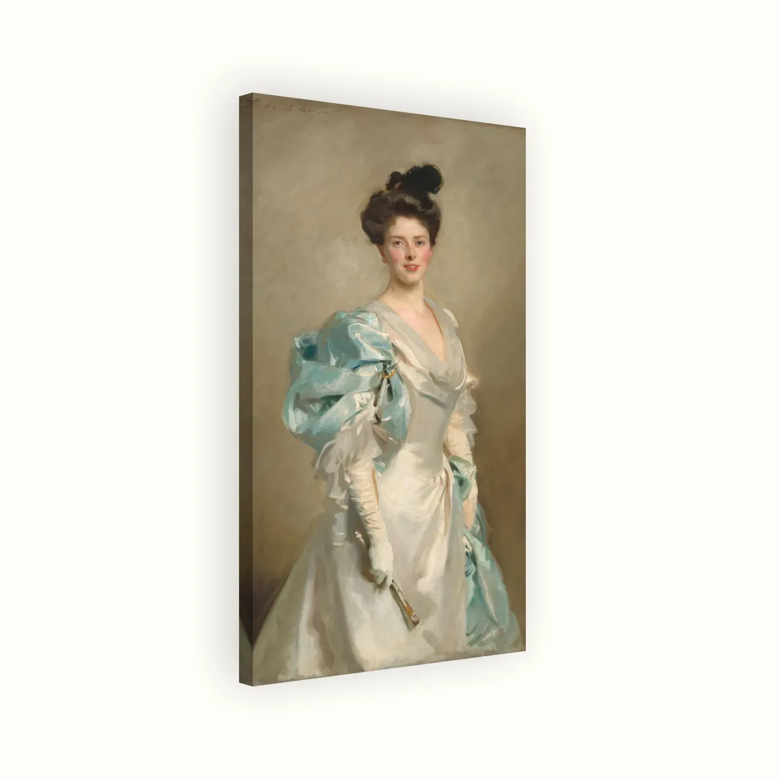 Mary Crowninshield Endicott Chamberlain (Mrs. Joseph Chamberlain) by John Singer Sargent, 1902: Stretched canvas