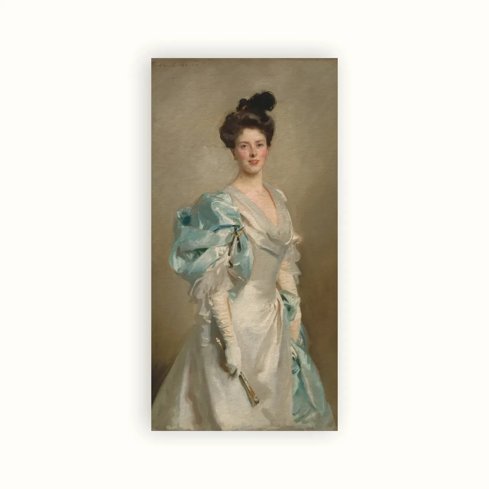Mary Crowninshield Endicott Chamberlain (Mrs. Joseph Chamberlain) by John Singer Sargent, 1902: as a fine art print