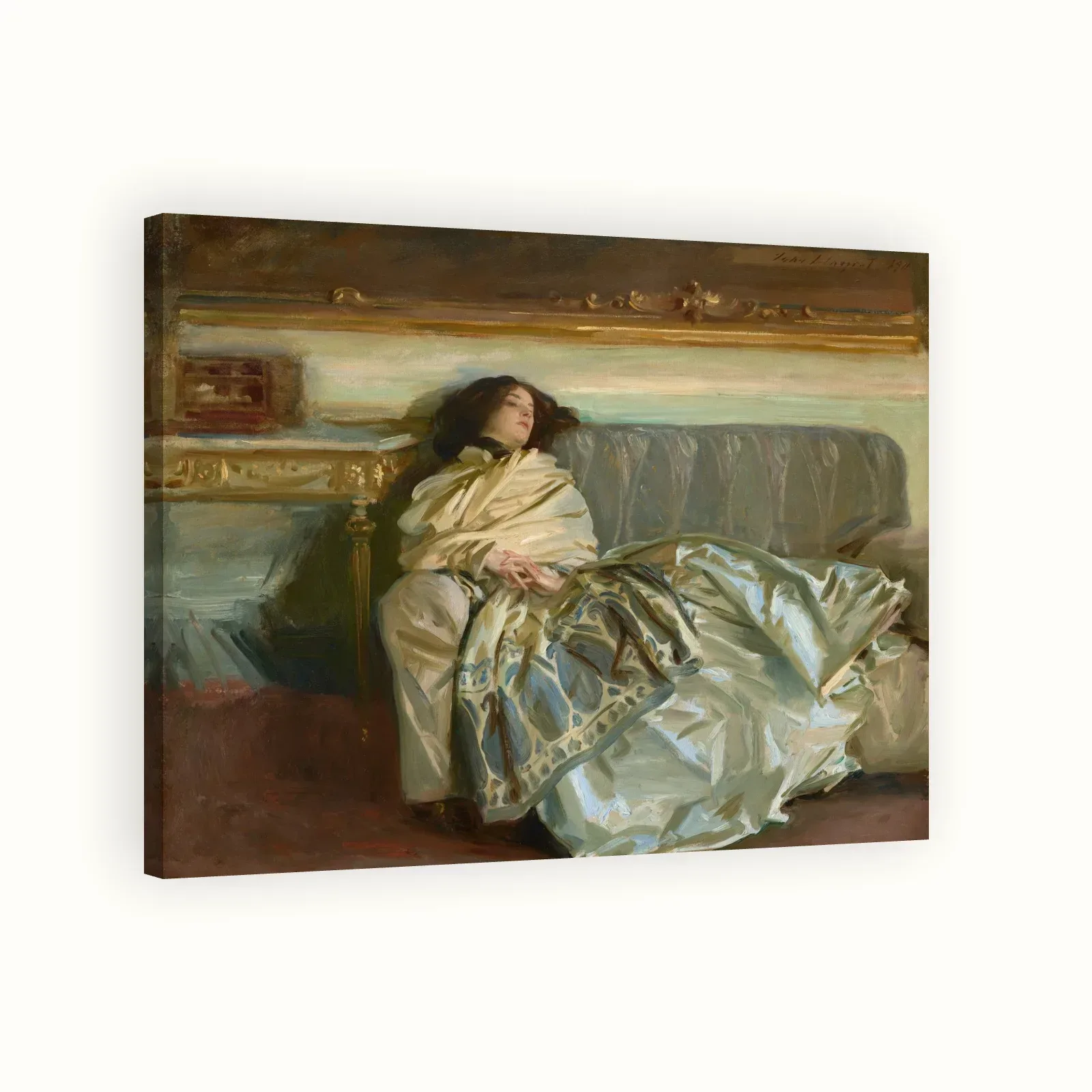 Nonchaloir (Repose) by John Singer Sargent, 1911: Stretched canvas