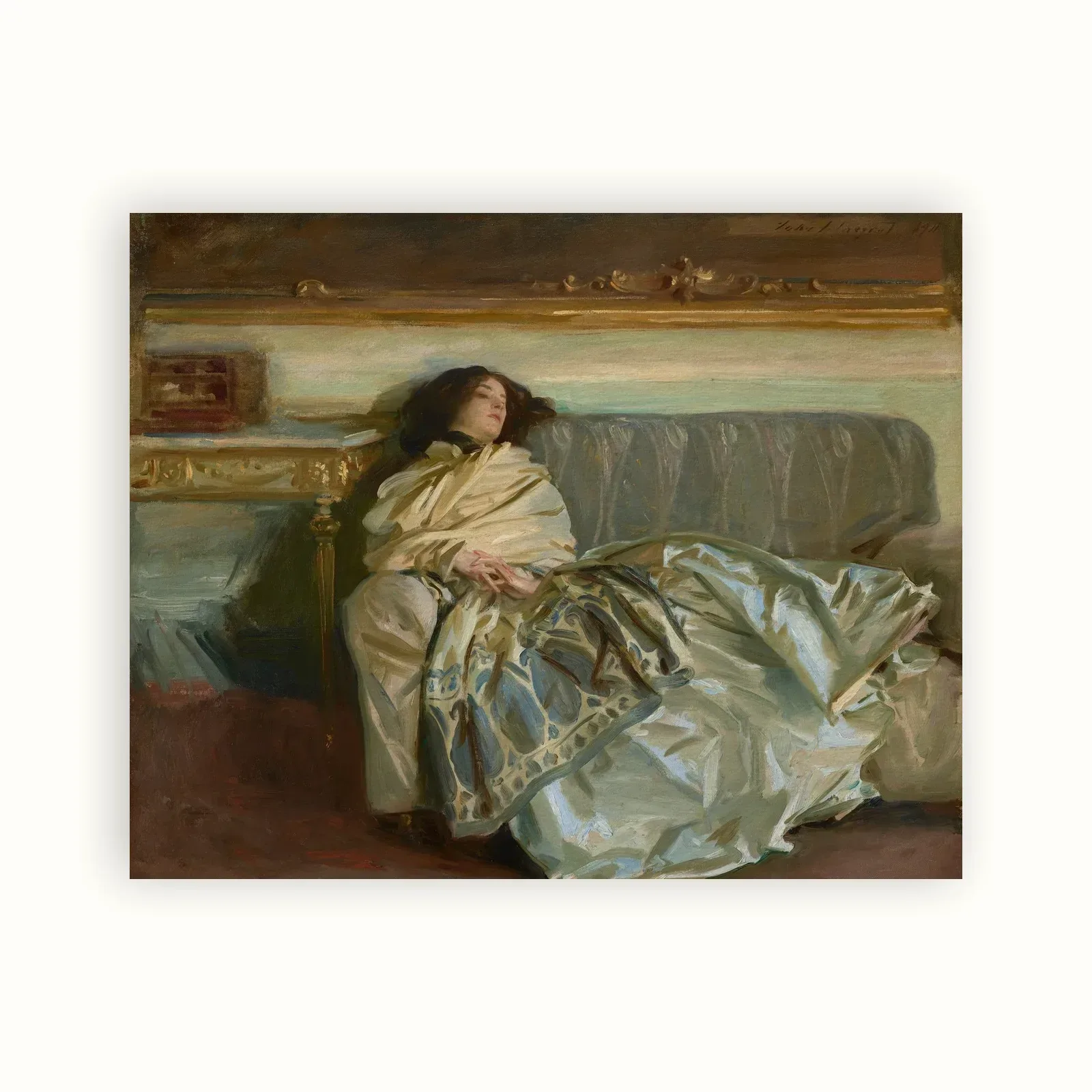 Nonchaloir (Repose) by John Singer Sargent, 1911: as a fine art print