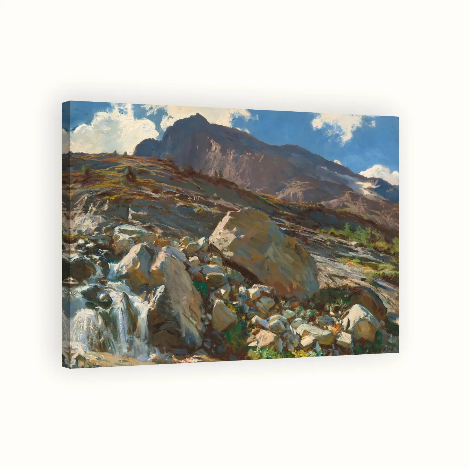 Simplon Pass by John Singer Sargent, 1911: Stretched canvas