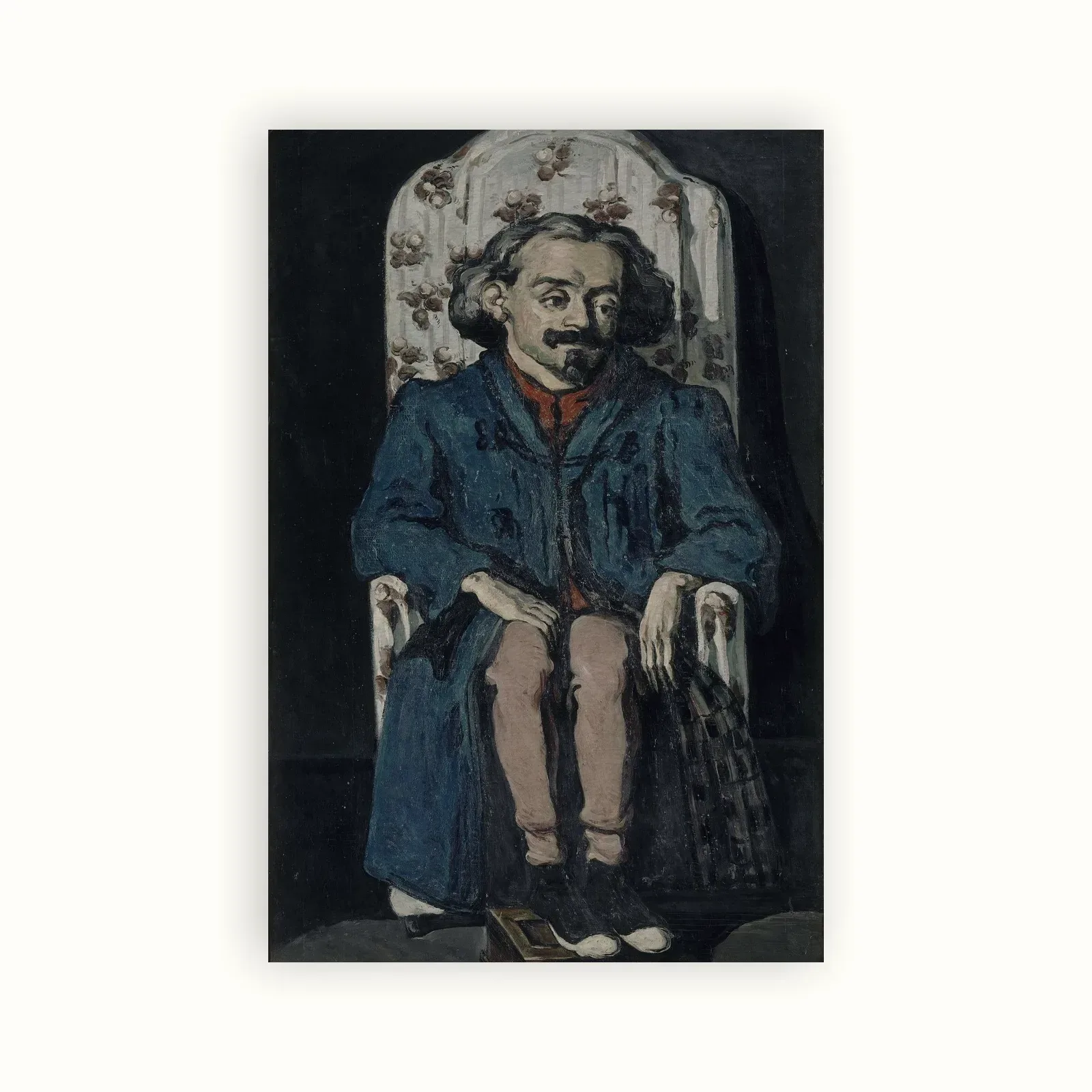 Achille Emperaire by Paul Cézanne, 1867–1868: as a fine art print