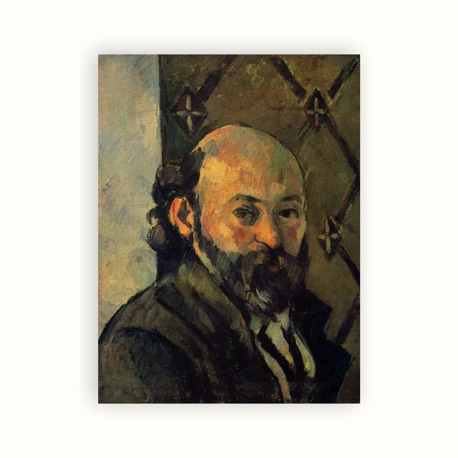 Self Portrait by Paul Cézanne, 1880–1881: as a fine art print