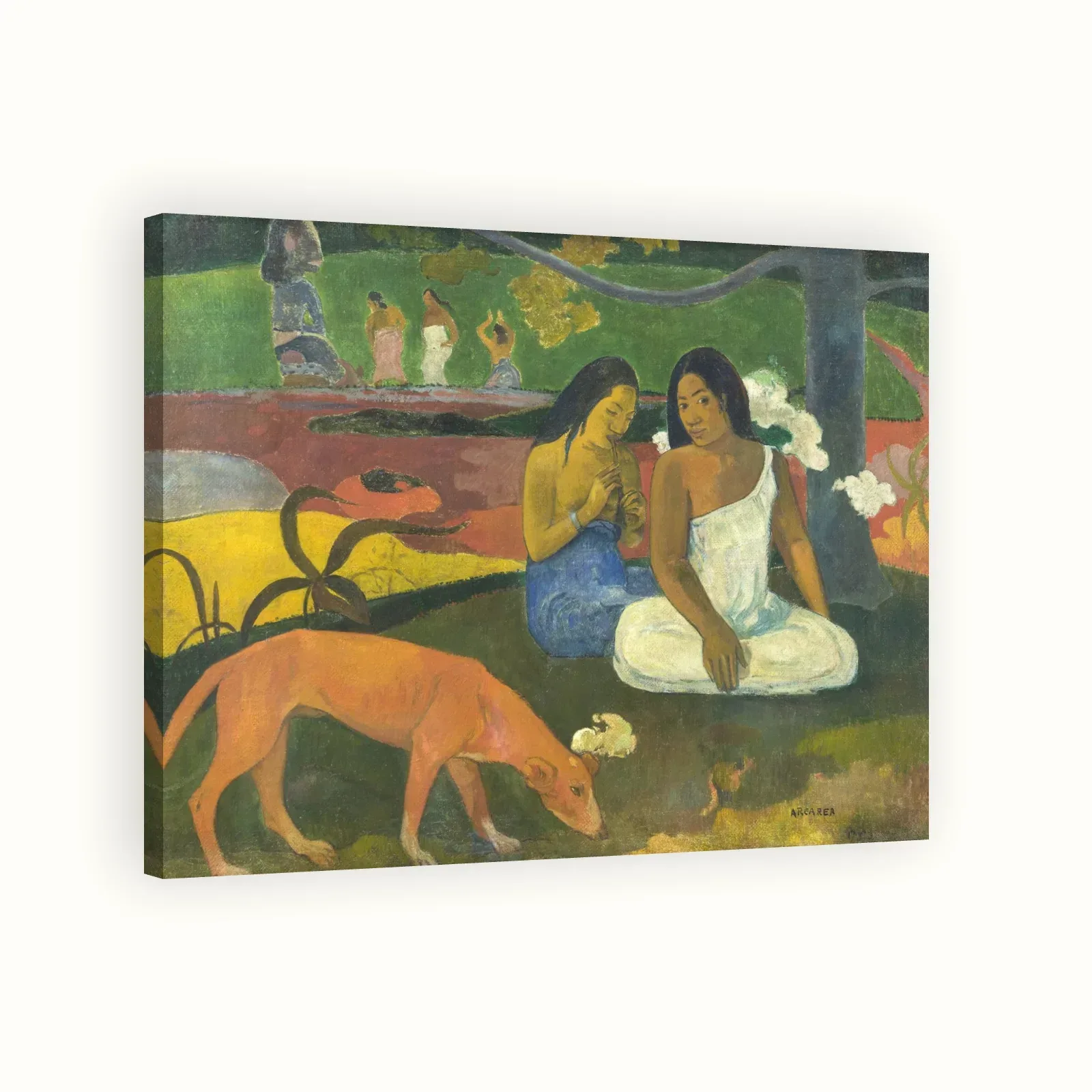 Arearea by Paul Gauguin, 1892: Stretched canvas