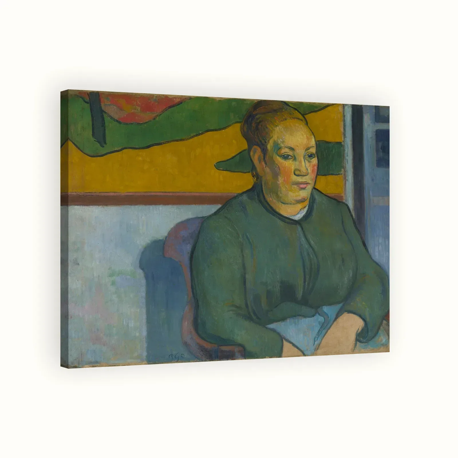 Madame Roulin by Paul Gauguin, 1888: Stretched canvas