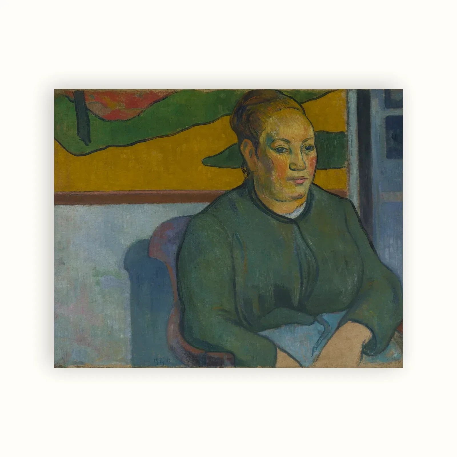 Madame Roulin by Paul Gauguin, 1888: as a fine art print