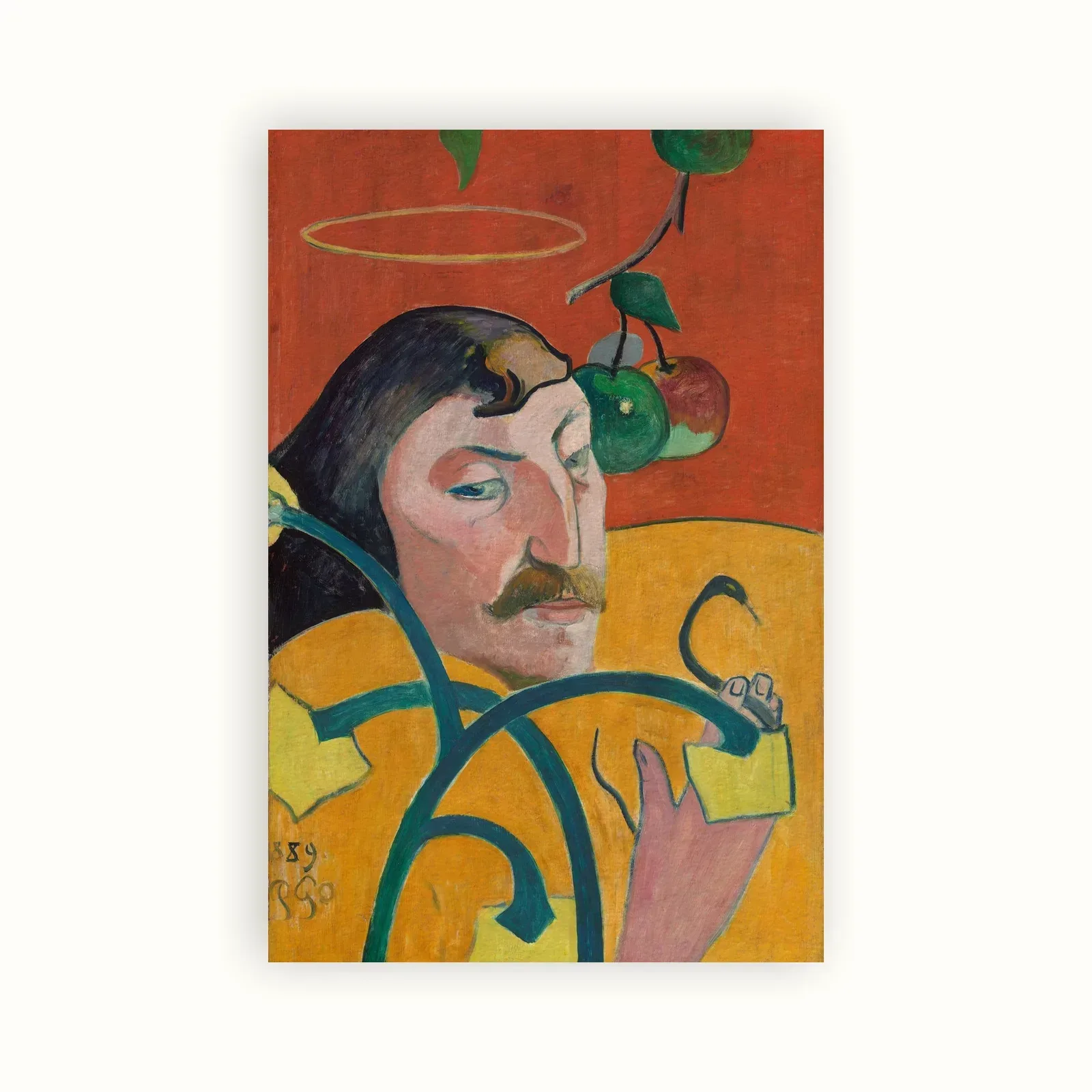 Self-Portrait by Paul Gauguin, 1889: as a fine art print