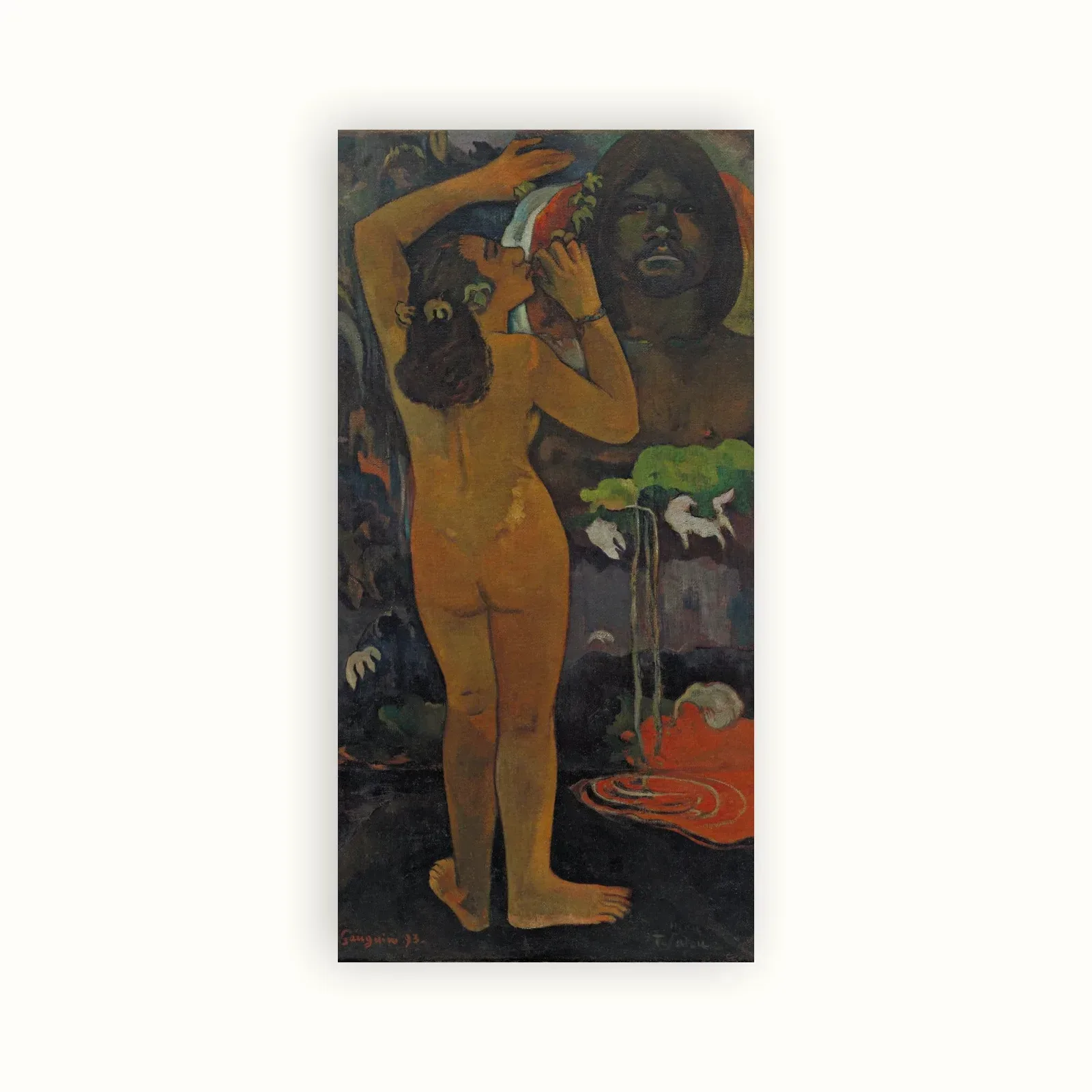 The Moon and the Earth by Paul Gauguin, 1893: as a fine art print