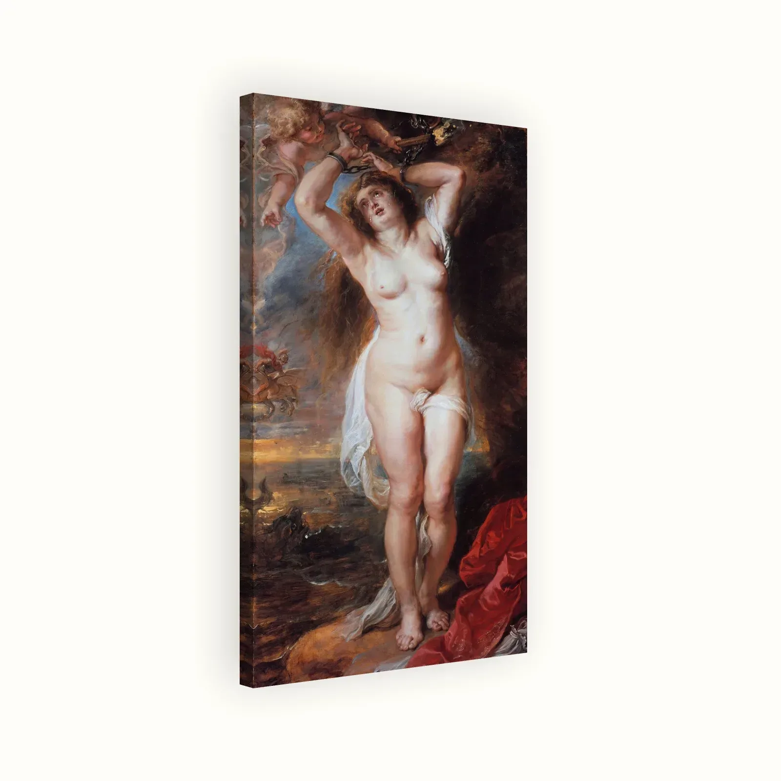 Perseus Freeing Andromeda by Peter Paul Rubens, 1638–1639: Stretched canvas