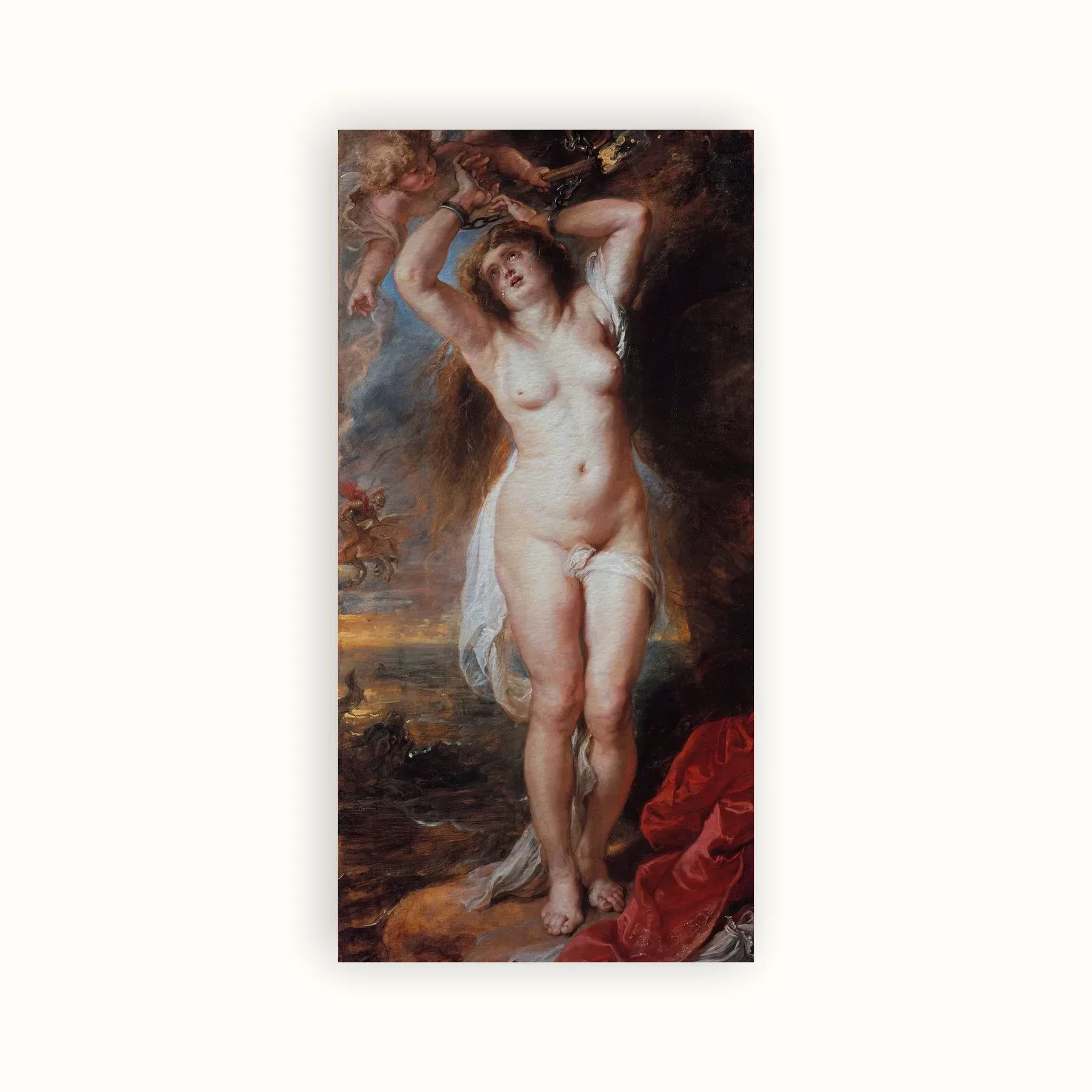 Perseus Freeing Andromeda by Peter Paul Rubens, 1638–1639: as a fine art print