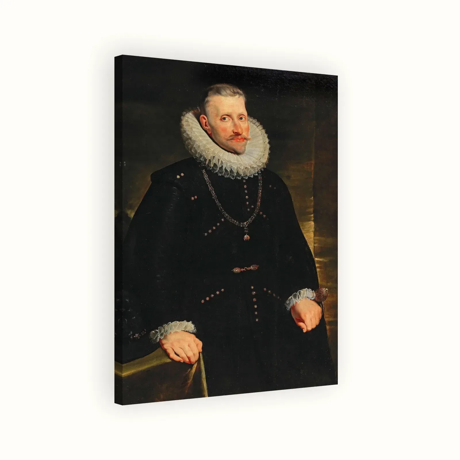 The Tiger Hunt by Peter Paul Rubens, c. 1615–1617: Stretched canvas