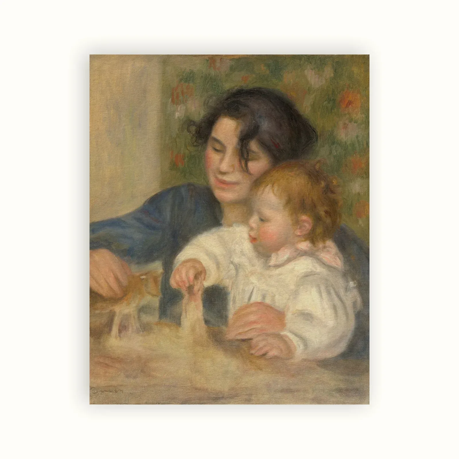 Gabrielle and Jean by Pierre-Auguste Renoir, 1895–1896: as a fine art print