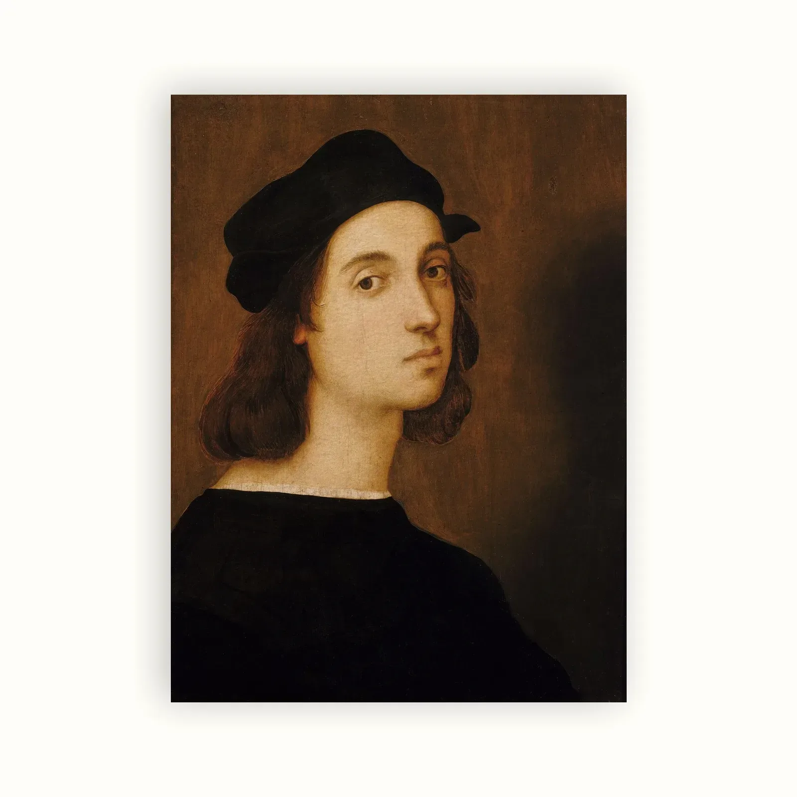 Self-portrait by Raphael, 1504–1506: as a fine art print