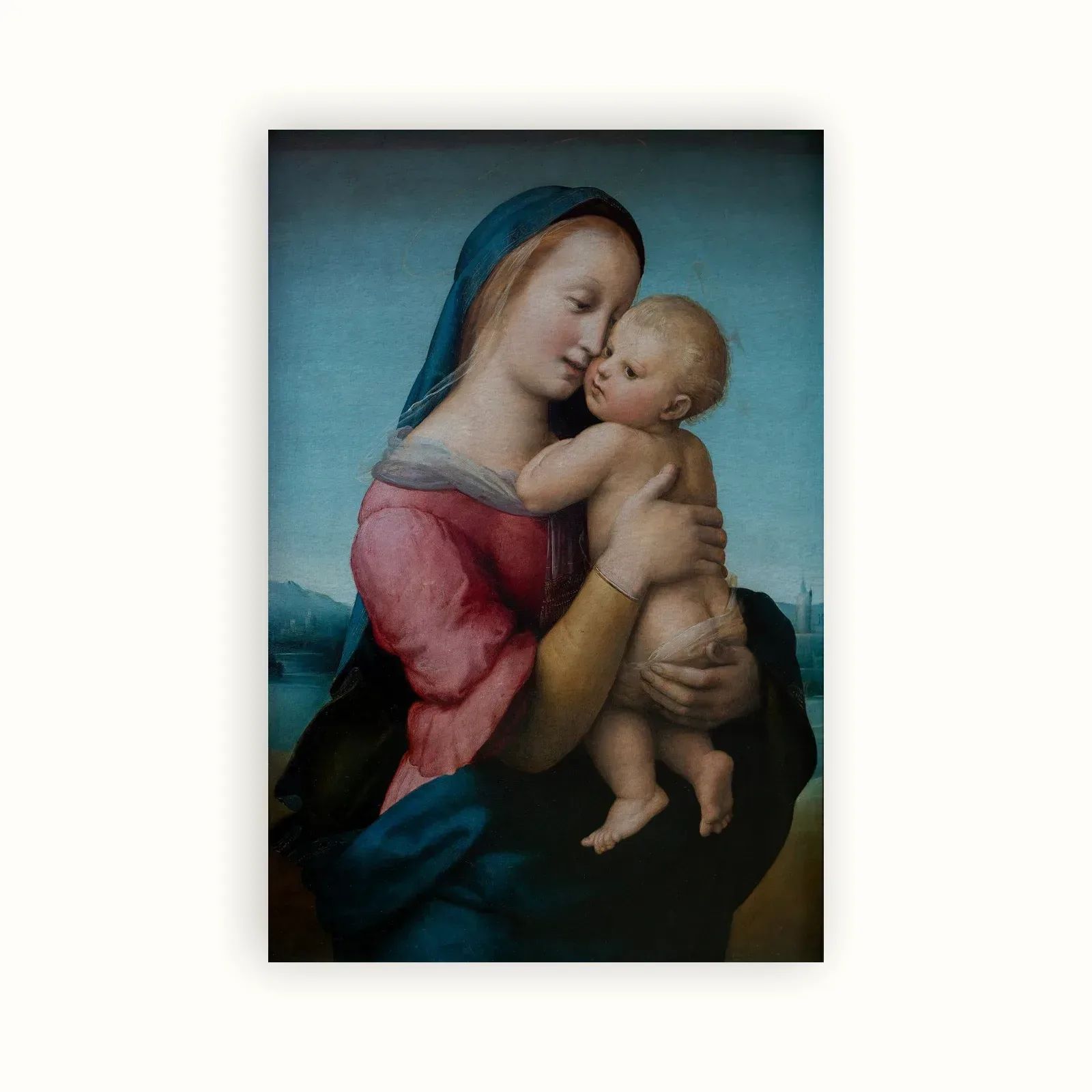 Tempi Madonna by Raphael, 1508: as a fine art print