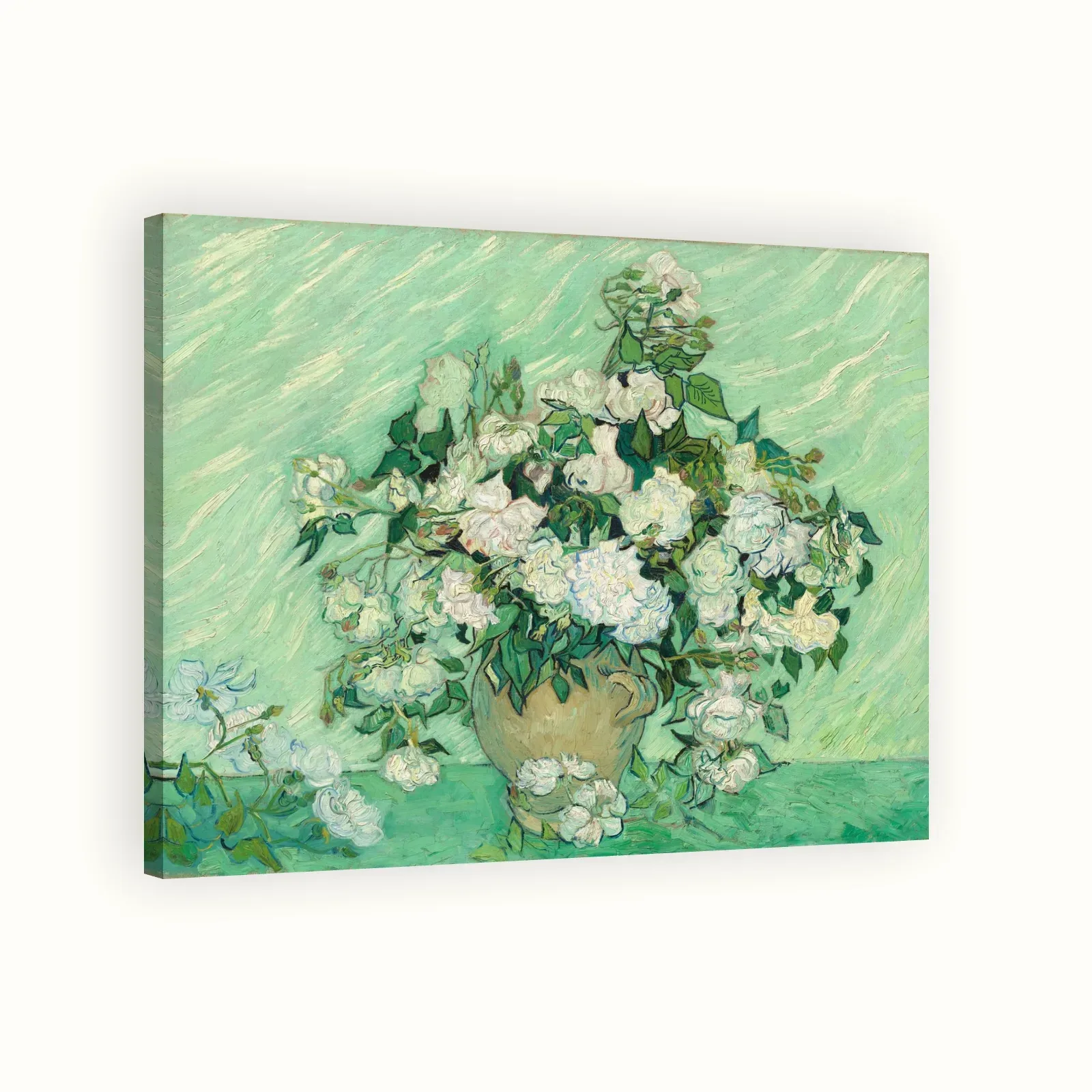 Roses by Vincent van Gogh, 1890: Stretched canvas