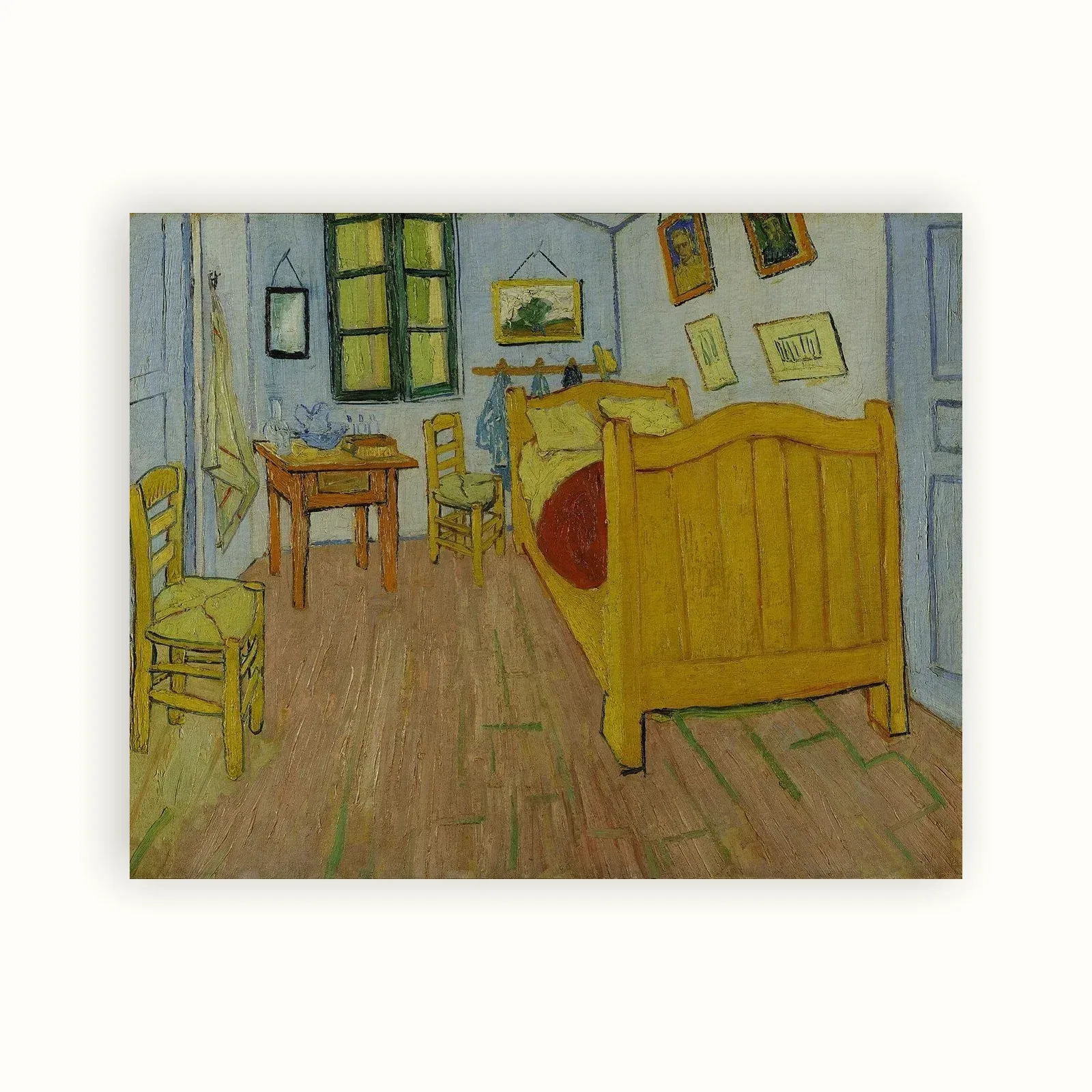 The Bedroom by Vincent van Gogh, 1888: as a fine art print