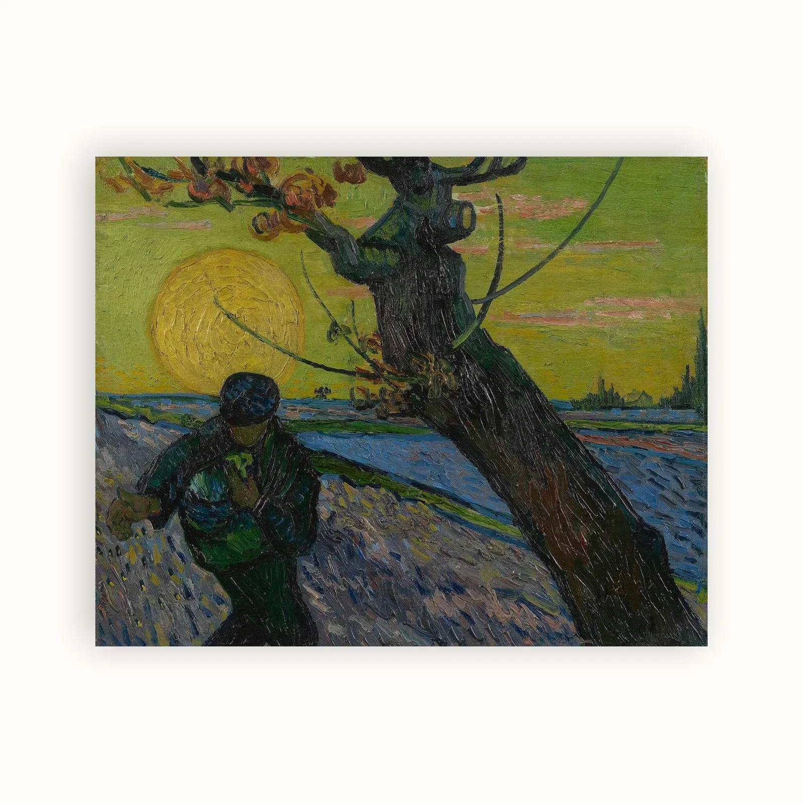 The Sower by Vincent van Gogh, 1888: as a fine art print