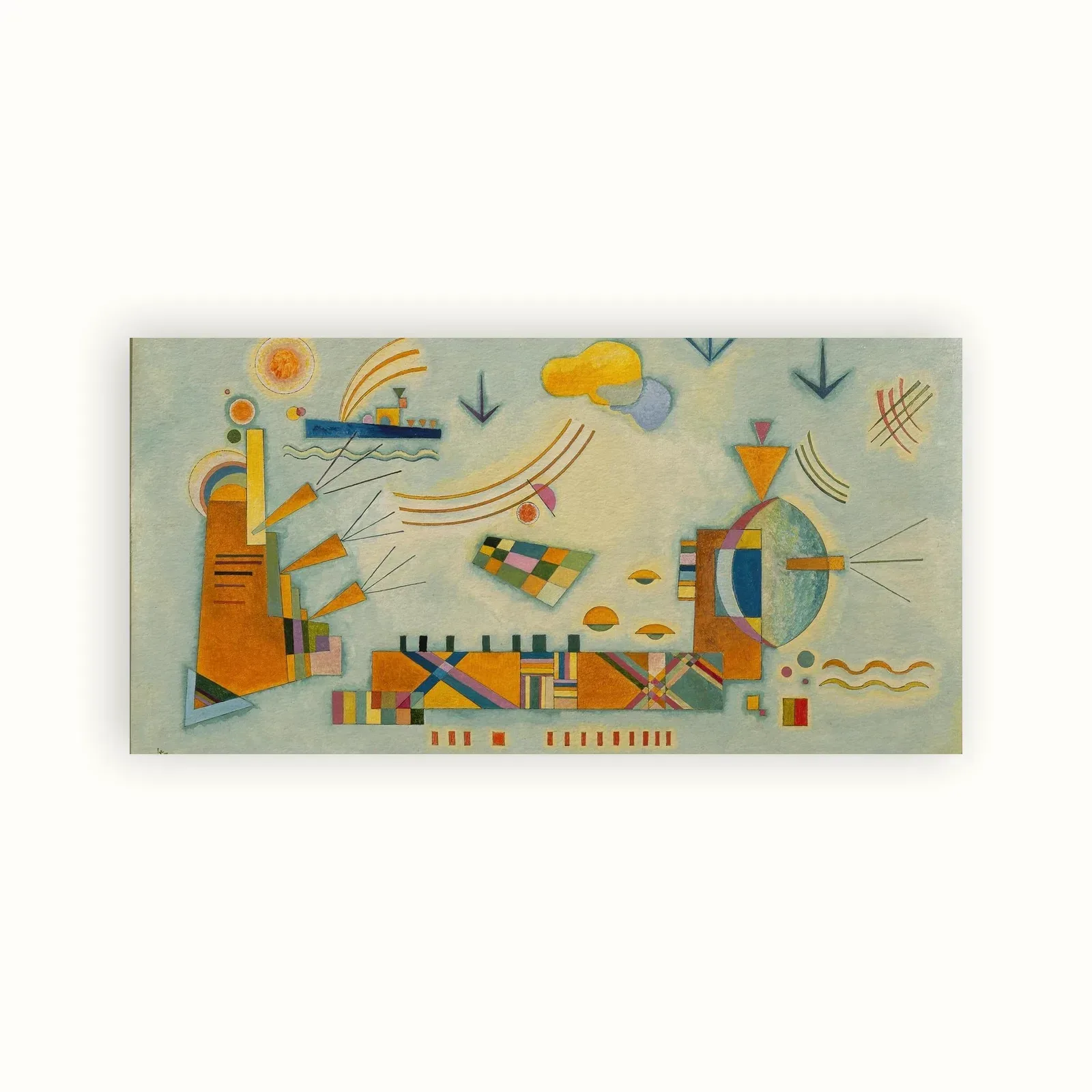 Gentle Event by Wassily Kandinsky, 1928: as a fine art print