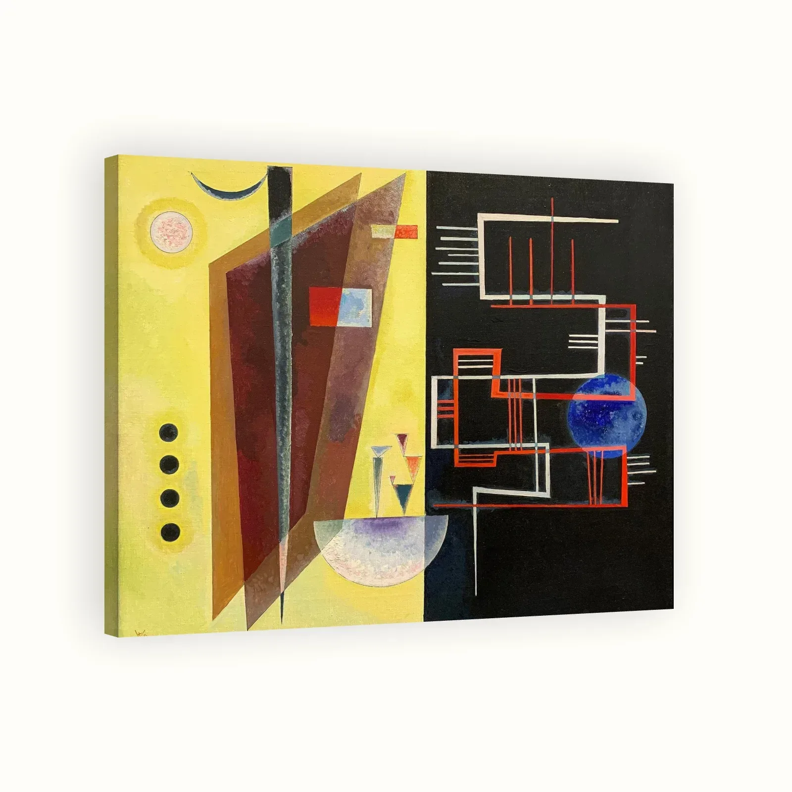 Inner Alliance by Wassily Kandinsky, 1929: Stretched canvas
