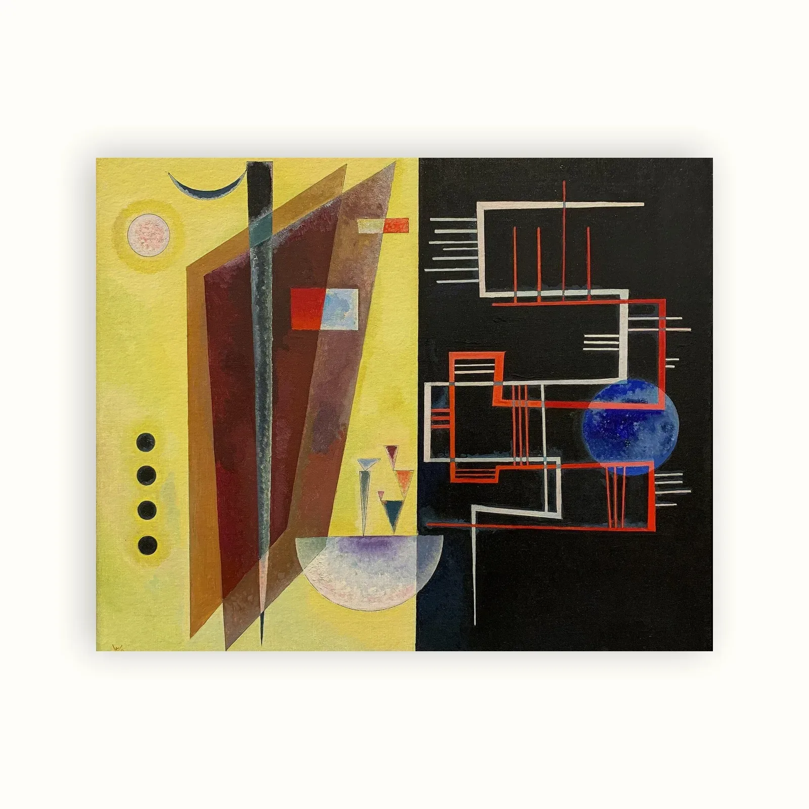 Inner Alliance by Wassily Kandinsky, 1929: as a fine art print