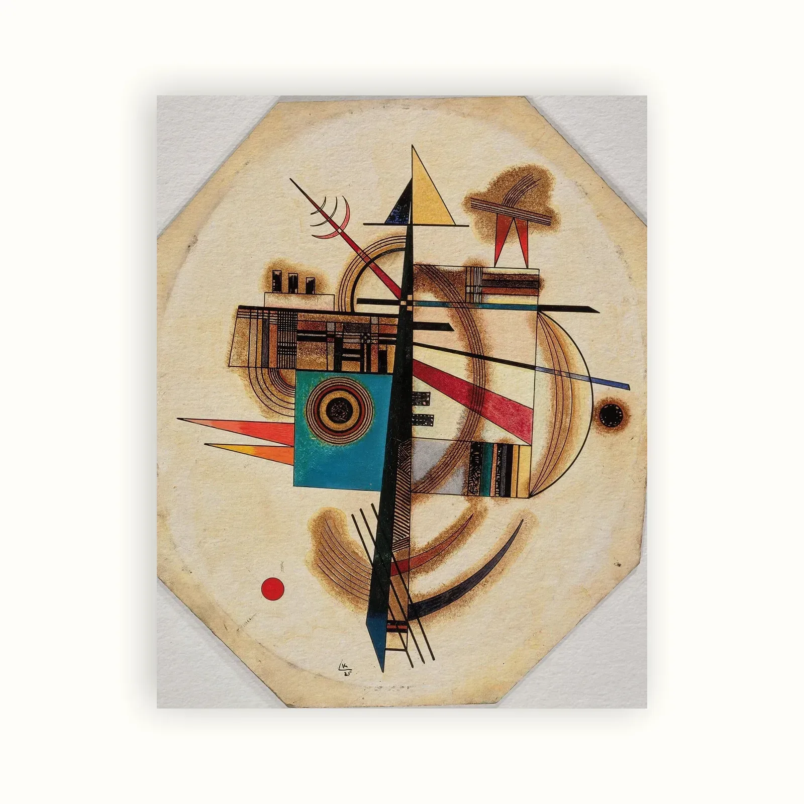 Oval #2 by Wassily Kandinsky, 1925: as a fine art print