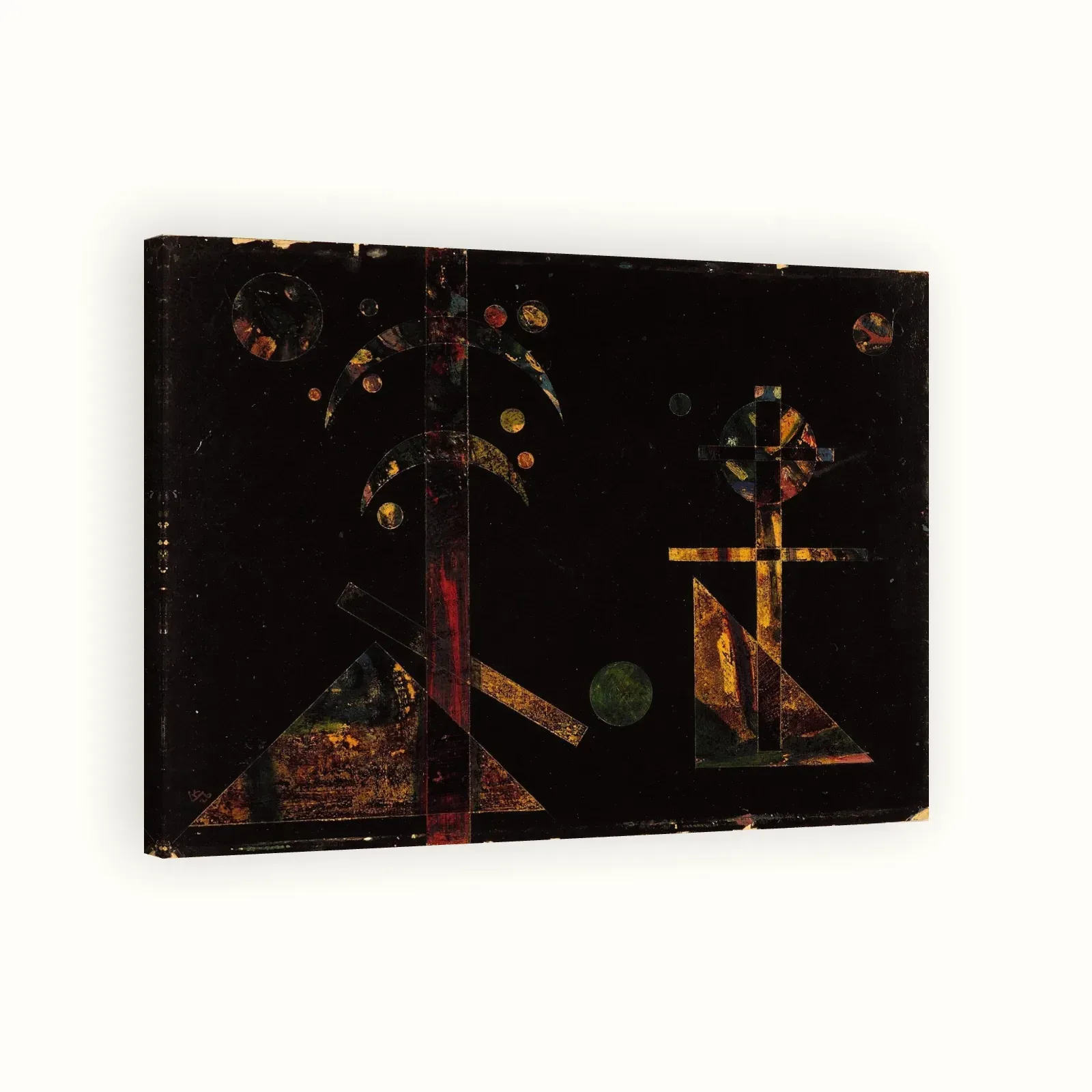 To Nina for Christmas by Wassily Kandinsky, 1926: Stretched canvas