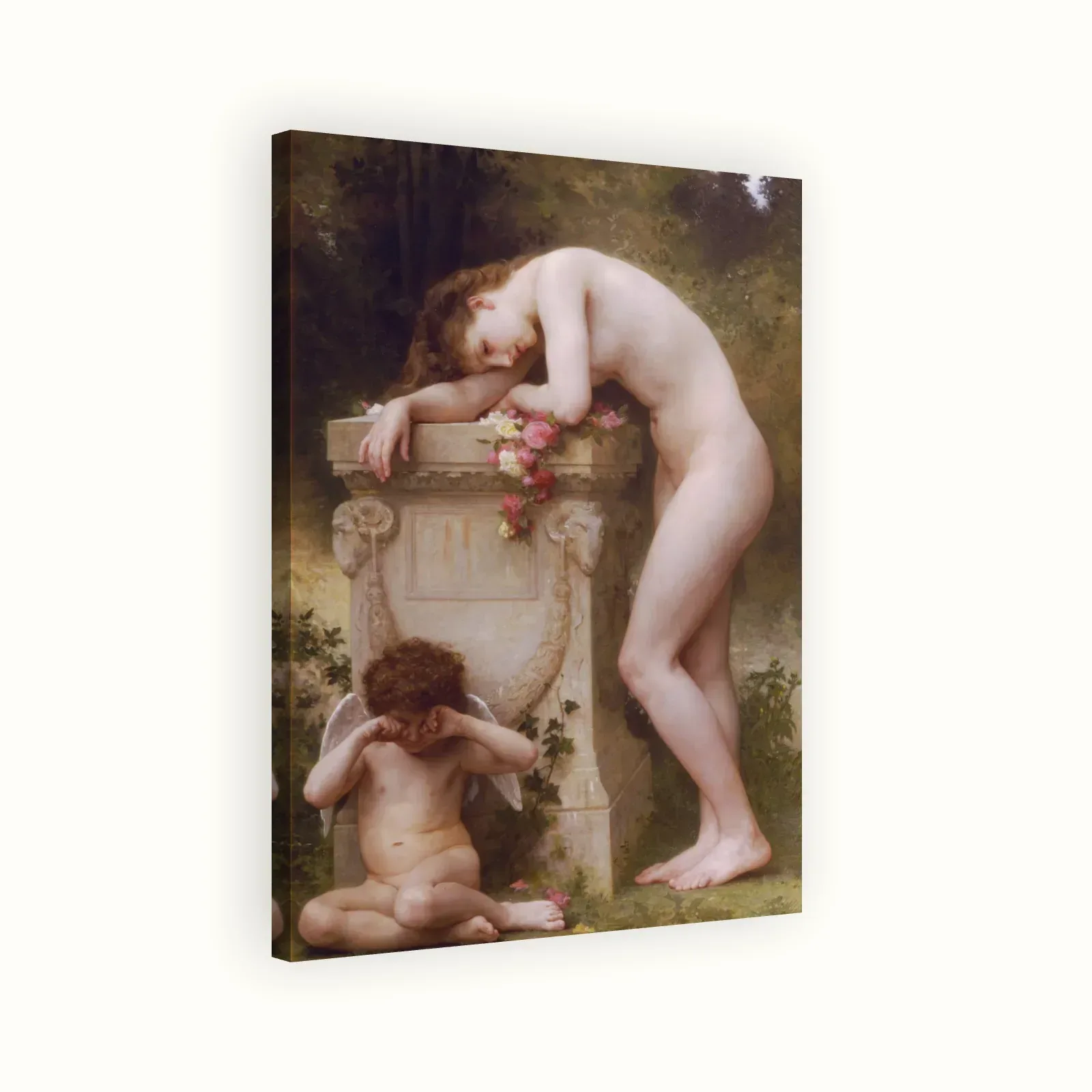 Elegy by William-Adolphe Bouguereau, 1899: Stretched canvas