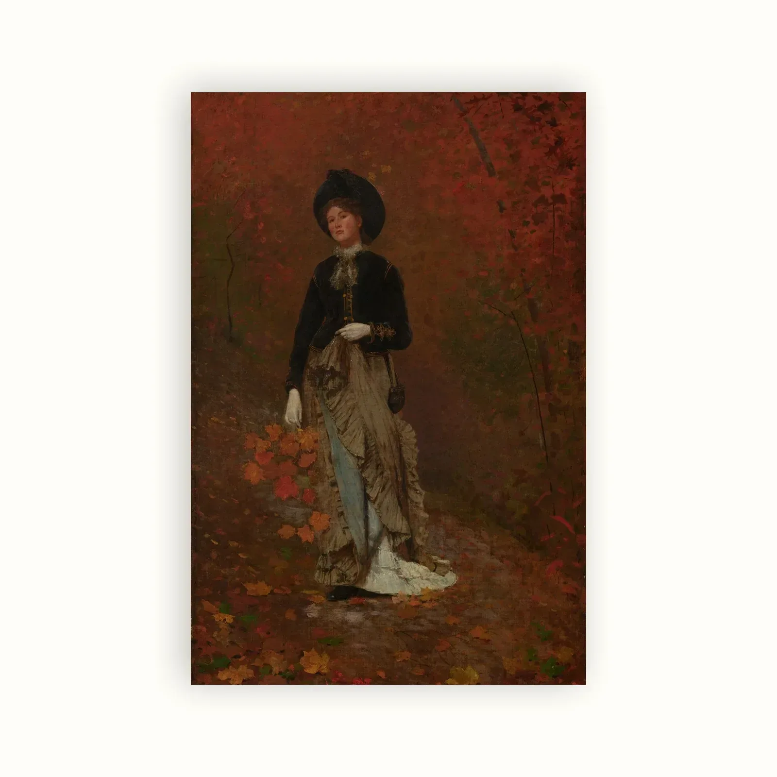 Autumn by Winslow Homer, 1877: as a fine art print